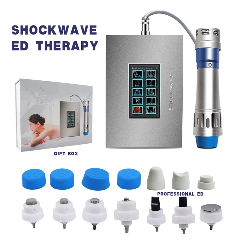 

NEW Extracorporeal Shock Wave Therapy Machine With 7 Heads Pain Relief Lattice Ballistic Shockwave Pain Physiotherapy