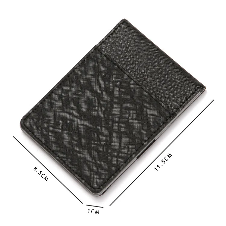 Pu Leather Card Holders Men Wallet Mini Credit Card Wallet Purse Women Slim Soft Thin Small Bags