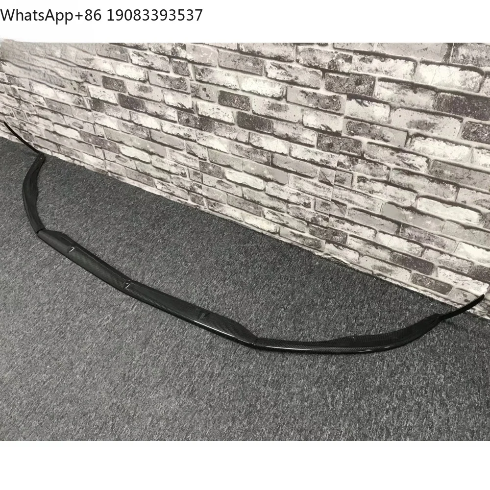 메르세데스 벤츠 W205 C63s AMG 쿠페용 W205 C63 Ed1 카본 파이버 프론트 립 프론트 범퍼 프론트 립