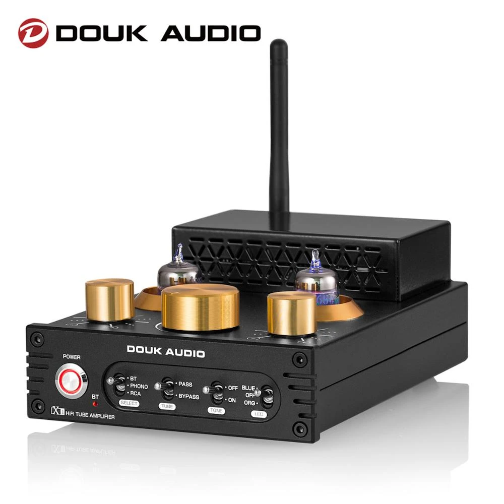 Douk Audio X1 Hifi Ge5654 Vacuum Tube Amplifier Bluetooth 5.0 Receiver