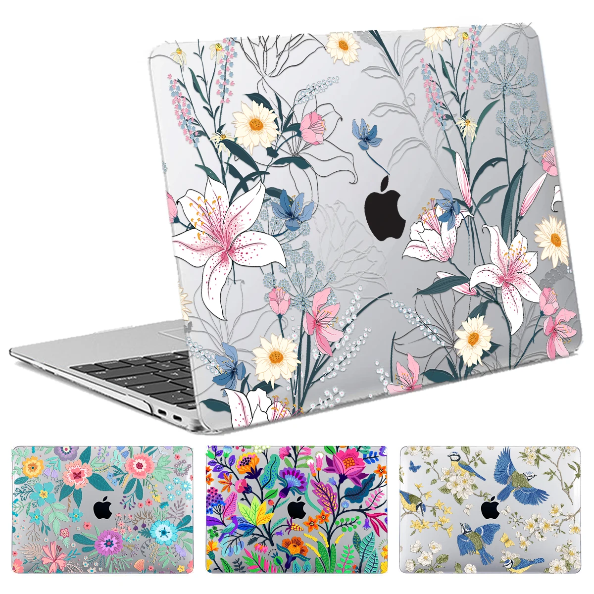 Per Macbook Pro 13 Custodia A2338 Flower Custodia Rigida Per Laptop Per Macbook Air Pro 13/14/15/16 Pollici M1 M2 M3 Chip Air M2 A2941 13.6 A2681