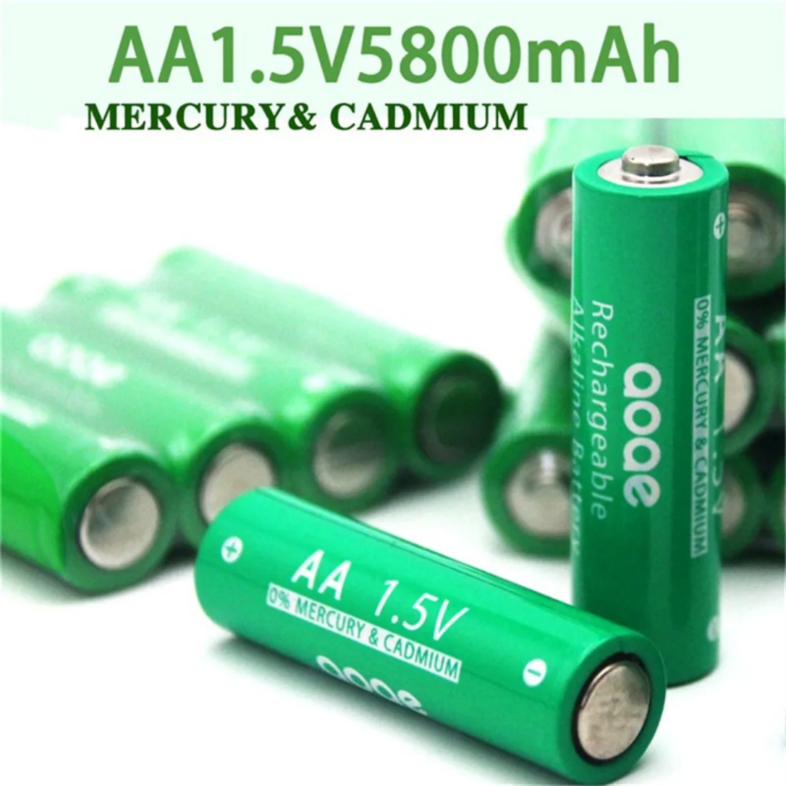 Original 1.5V AA5.8Ah+AAA3.8Ah Rechargeable battery AA NI-MH 1.5 V for Clocks mice computers toys