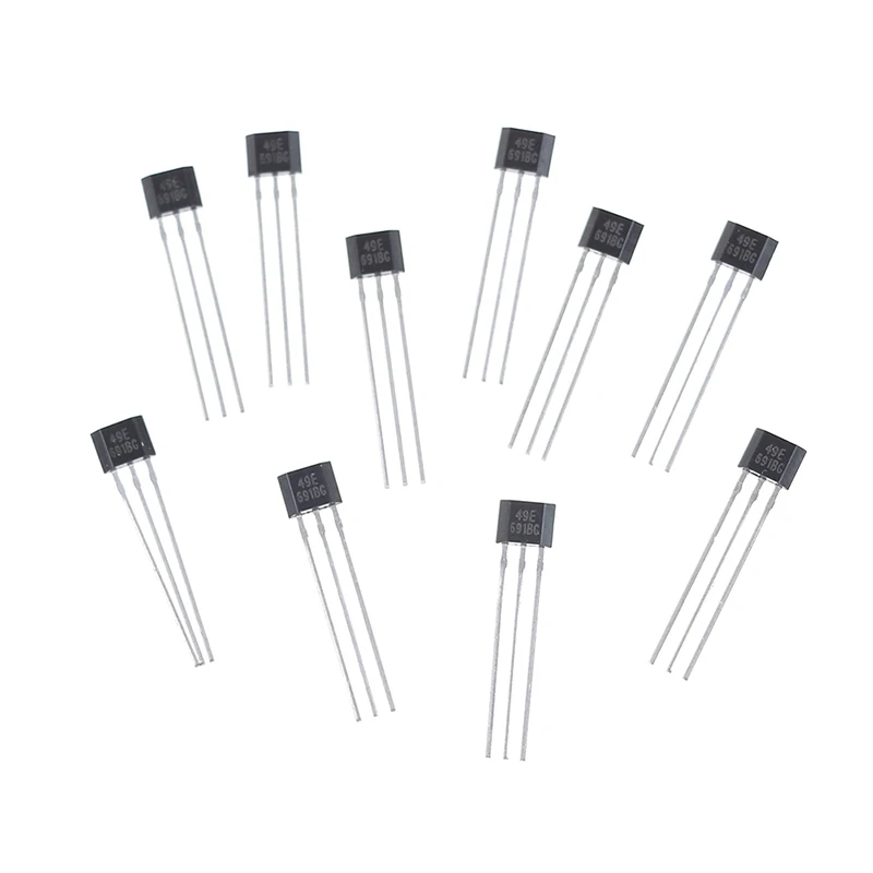 10pcs Hall element 49E OH49E SS49E linear Sensor Hall sensor