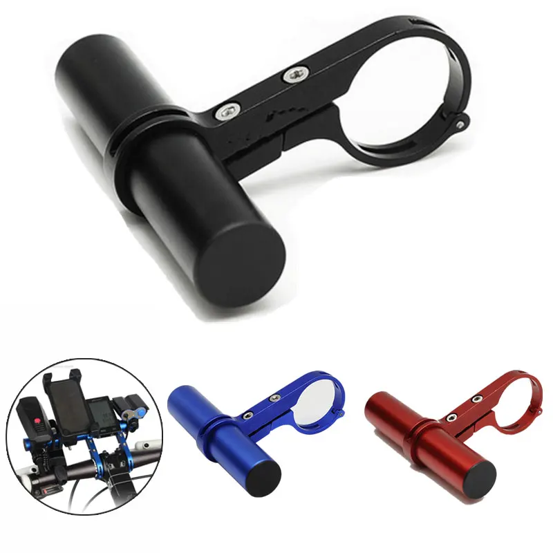 Bike Handlebar Extender Extension Carbon Fiber Bracket Aluminum Alloy Clamp For Bicycle Speedometer Headlight Lamp Holder bicycle accessories bicycle handlebar extender bicycle handlebar extension bicycle bracket