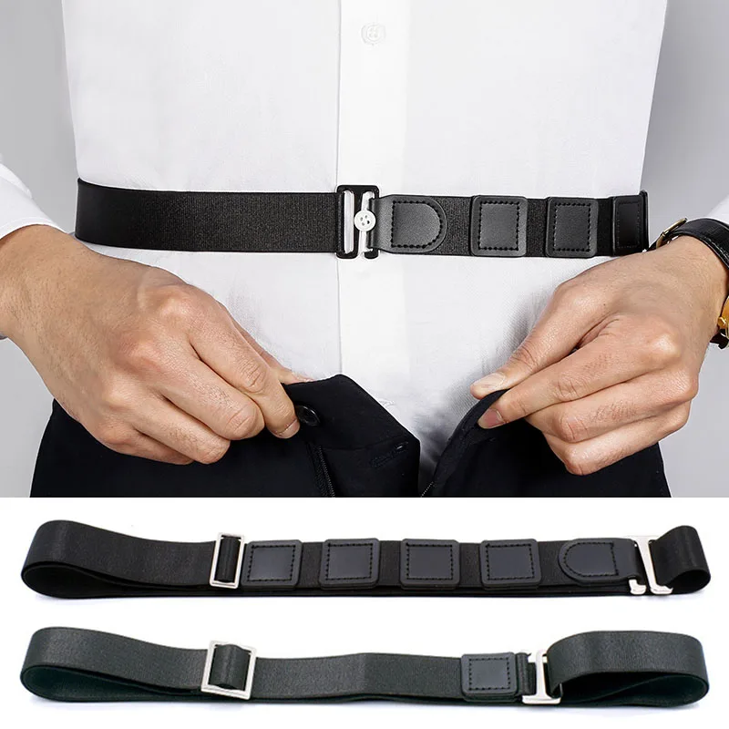 Tirantes Para Camisa Hombre - Elásticos, Ajustables Y Con Clips Antideslizantes