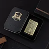 ZORRO versized Kerosene Lighter Metal Personality Constantine Creative Heavy Armor  Gift box 2