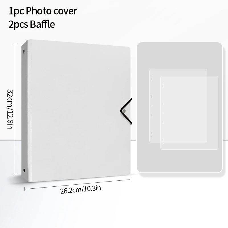 Classeur Kpop 200 Poches Sans PVC - Album Cartes Photo A5, 6 Anneaux, Protège Photos Et Collections
