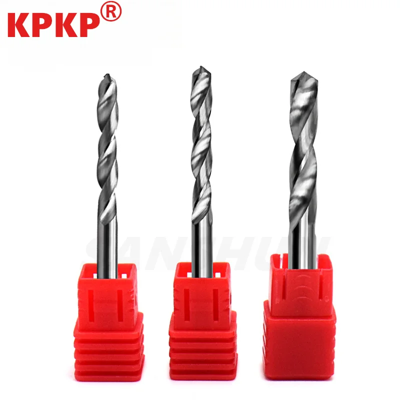 

Carbide Alloy Drill Tungsten Steel Super Hard Stainless HRC50 Twist Bit Straight Handle Solid 120mmFor CNC Lathe Machine broca