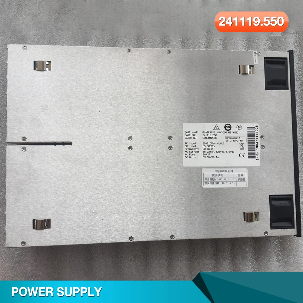 

Power Module For ELTEK FLATPACK2 48/3000 HE WIND 241119.550