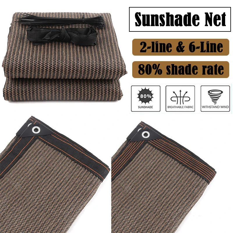 Description Picture 4 of itemOutdoor Awning Sunshade Net Garden Pergola Sun Shelter UV Resistant Shade Fabric Gazebo Terrace Sun Shade Sail Car Sun Shed