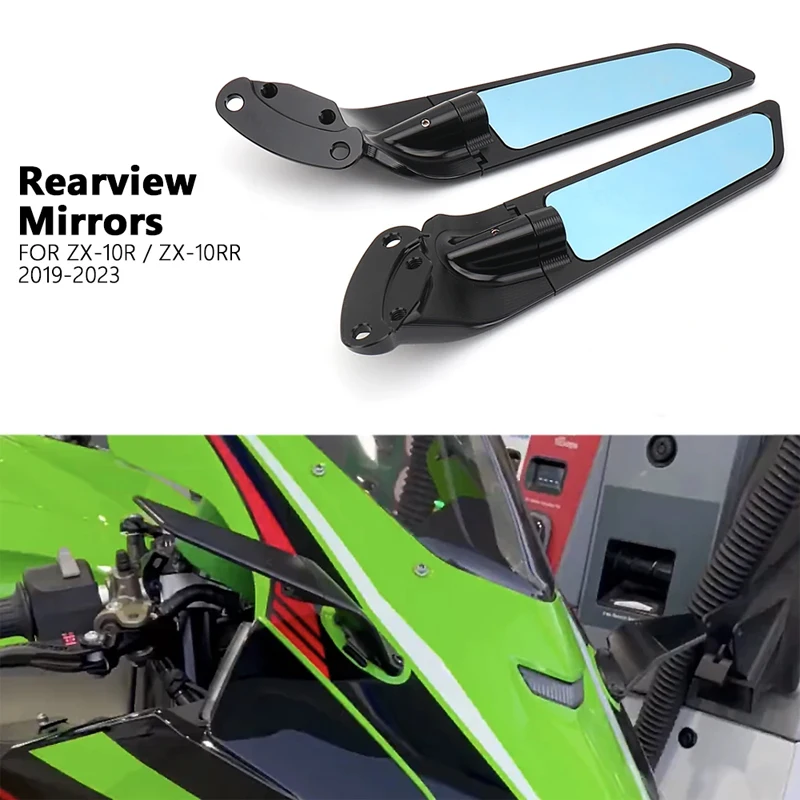 

Мотоциклетные аксессуары, ЧПУ зеркала заднего вида для Kawasaki Ninja ZX-10R ZX10R ZX 10R SE, боковые зеркала NINJA ZX-10RR ZX10RR ZX 10RR