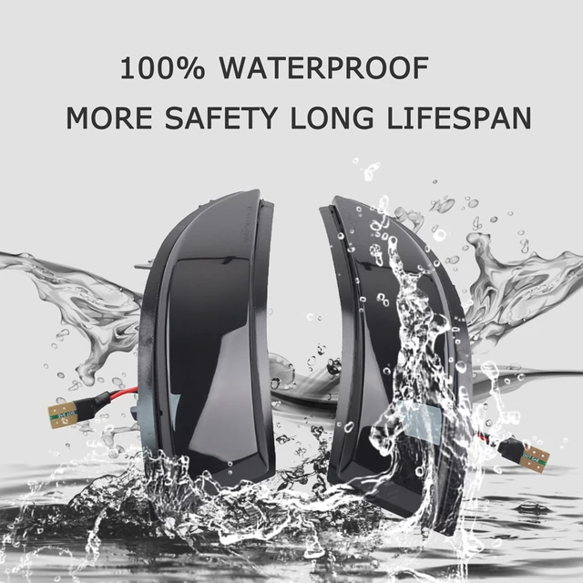 Indicatore Direzione Dinamico LED Per Specchietto Retrovisore - Compatibile Con Renault Captur, Clio IV, Zoe 2012-2019