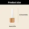 Elegant Wooden Refrigerator Magnet Vases Tube Flower Vases Simple and Modern Styles Vases For Kitchen and Home Decoration 6