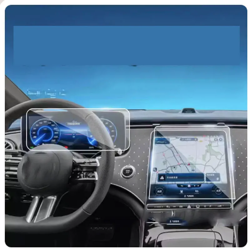 

Автомобильный GPS и приборная панель, ЖК-экран, фотозащита от царапин для Mercedes-Benz EQE 350 2022