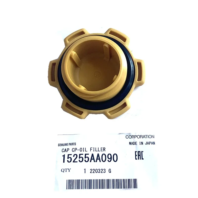 NBJKATO Brand New Genuine Engine Oil Filler Cap OEM 15255AA090 For Subaru Forester SG SH SJ 2002-2018