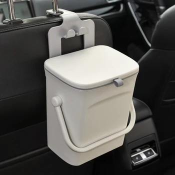 Car Trash Can with Phone Holder 1