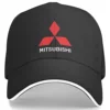 Mitsubishis Logo Baseball Cap Industries Japan Street Style Hip Hop Hats Spring Men Women Hunting Camping Snapback Cap 1