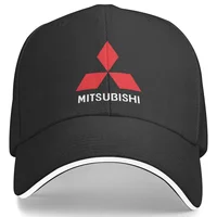 Mitsubishis Logo Baseball Cap Industries Japan Street Style Hip Hop Hats Spring Men Women Hunting Camping Snapback Cap 1