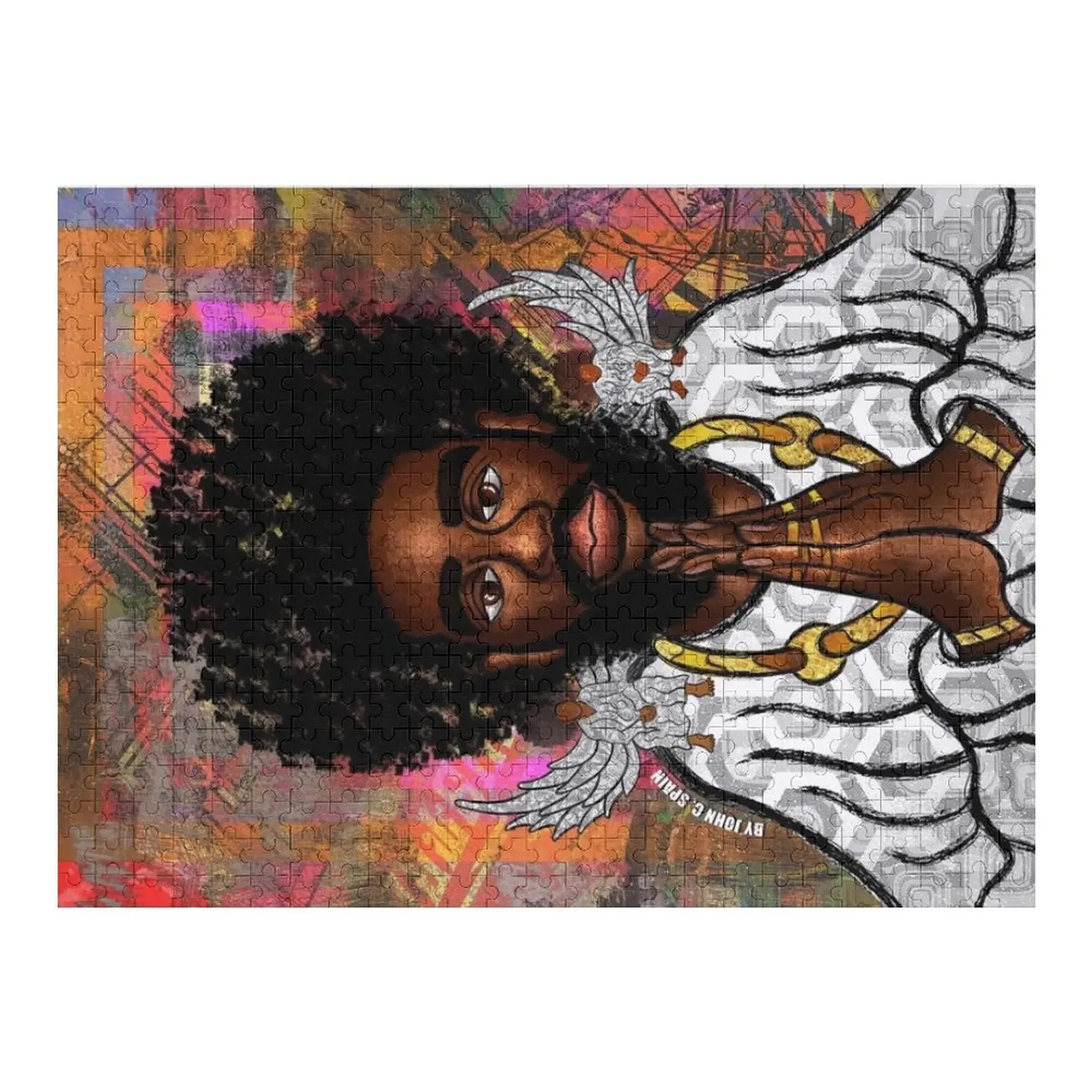 

Black Jesus Jigsaw Puzzle Personalized Child Gift Personalised Jigsaw Puzzle