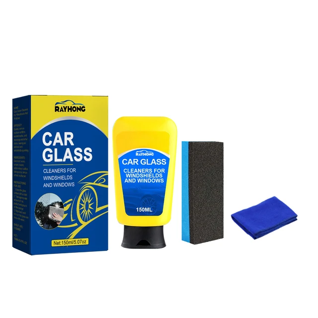 150ml Auto Car Glass Polishing Glass Oil Film Removing Agent Windshield  Cleaner - AliExpress