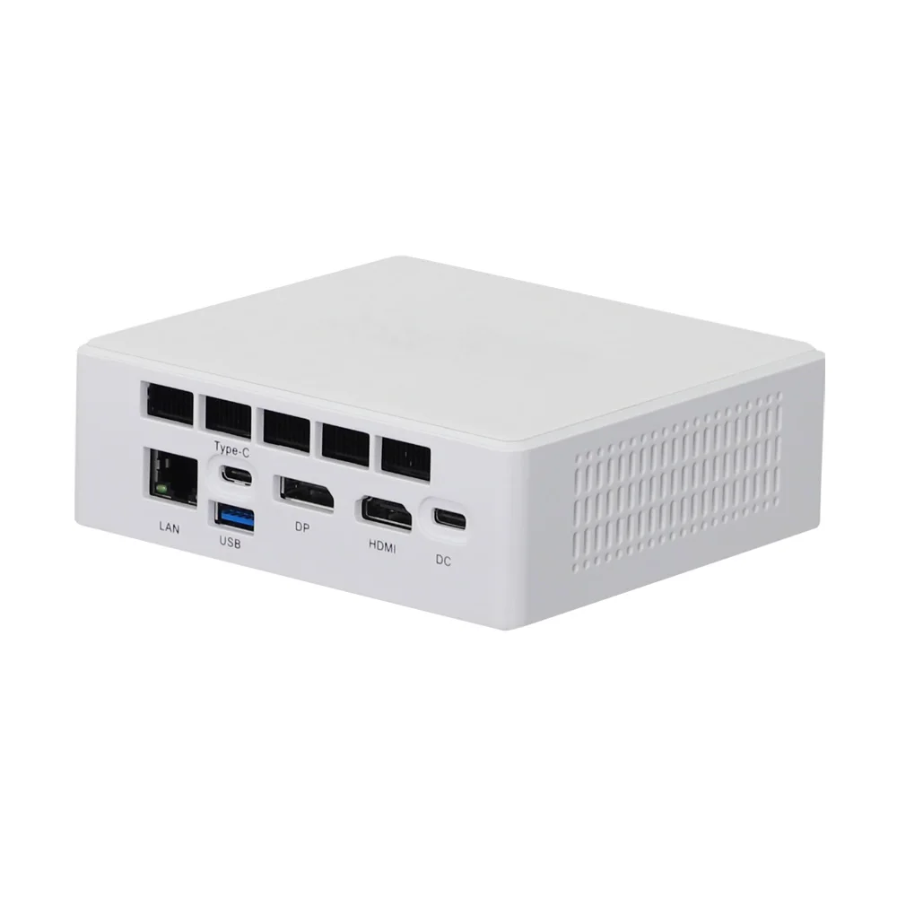 Newest Fan Mini PC Alder Lake N100 Intel Core i7 1360P 1260P i5 12450H Palm Computer DP HDMI Type-C Windows11 LAN Office TV BOX 5