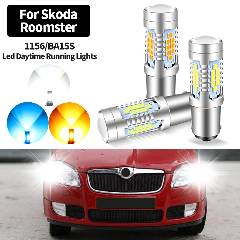 

2 шт., Лампы Canbus для Skoda Roomster 1156 2006 2007 2008 2009-2015