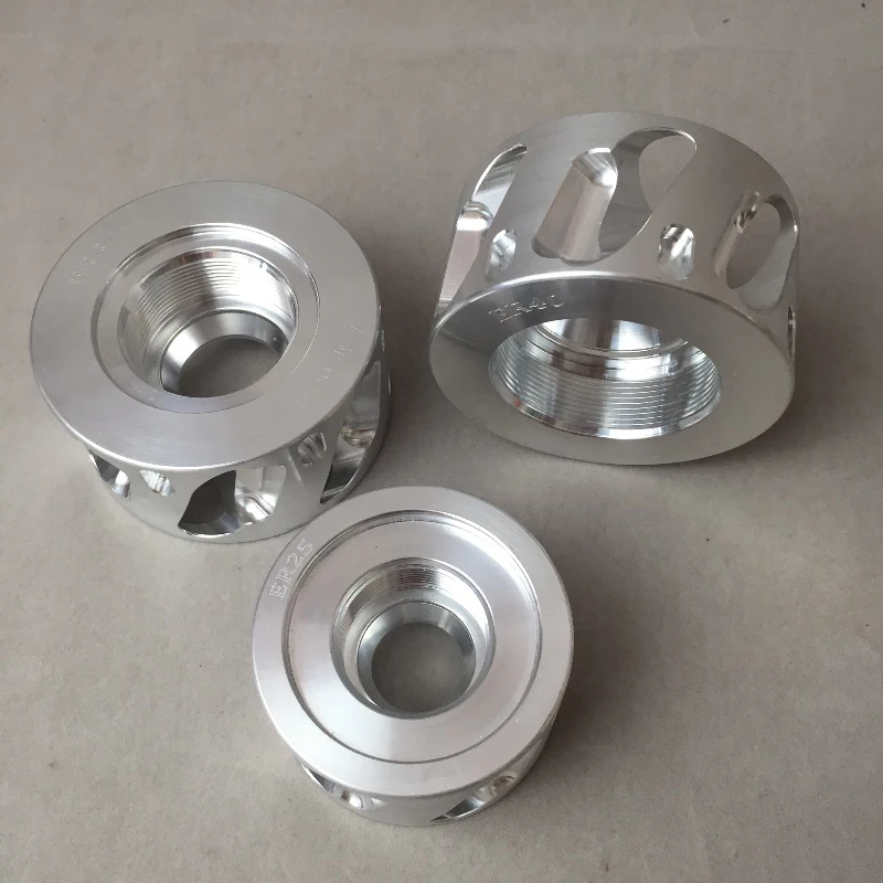 Estrattore di polvere cinetica per pinza ER20 ER25 ER32 ER40 Dadi per aspirapolvere Dadi per estrazione polvere per router CNC - immagine 3