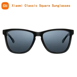 Classic Square Polarized Sunglasses with Retro Light Frame and UV Protection (1pcs)