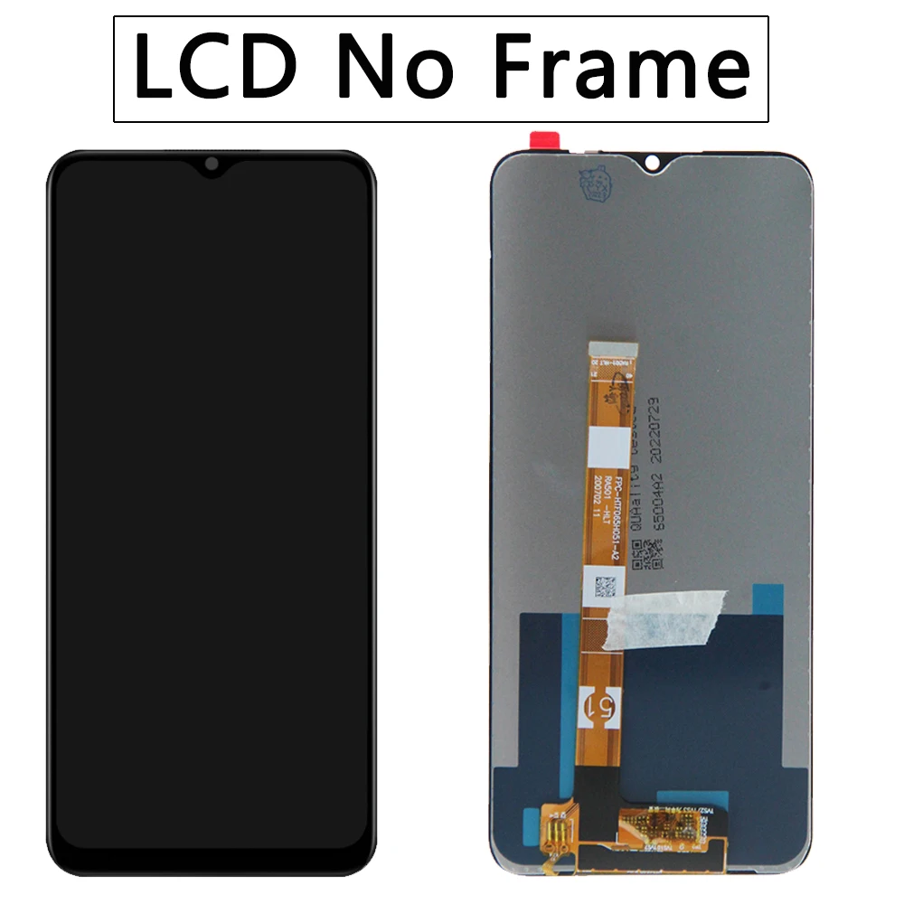 Оригинальный ЖК-дисплей для Realme C12 дисплей RMX2189 ЖК-экран дигитайзер  в сборе для Realme C12 ЖК-дисплей с рамкой запасные части | AliExpress