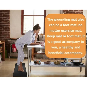 Earth Moon Grounding Massage Pad Anti static Grounding Pad 60x90CM Reduce Inflammation Improve Sleep Energy Recovery Yoga Mat 3
