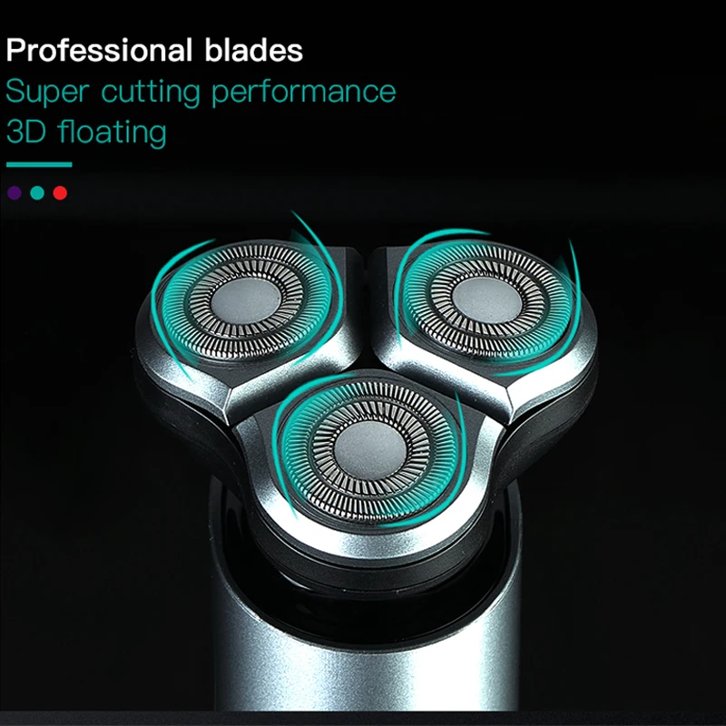 ماكينة حلاقة كهربائية VGR رطبة وجافة للرجال، ماكين...