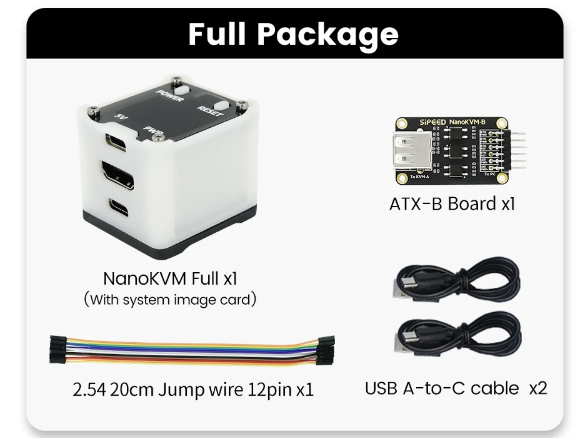 Sipeed nanokvm pikfmミニリモコン運用保守サーバー、hdmi