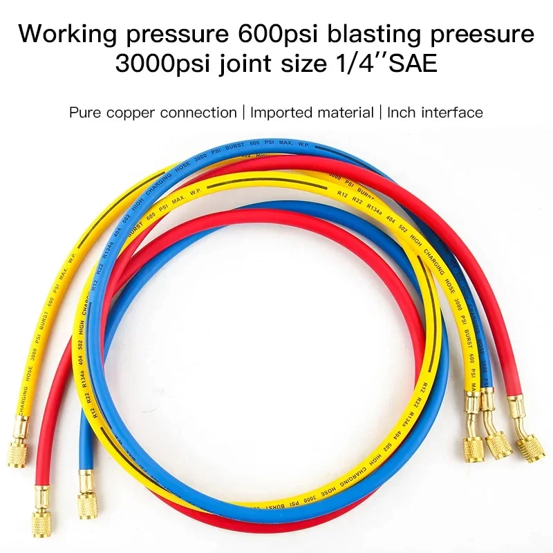 Auto Fluoride Meter Refrigerant Pressure Gauge Double Gauge Valve Air Conditioner Pressure tool set for vechile Air Conditioner