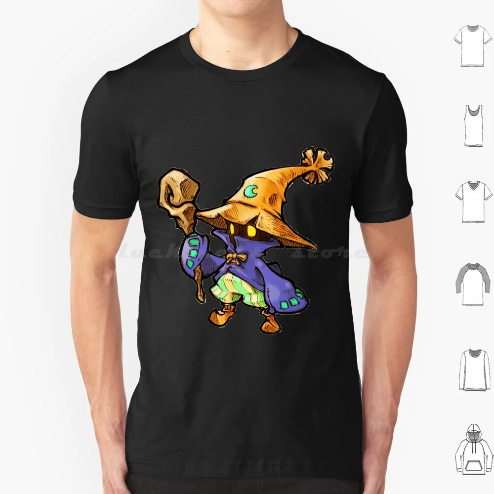 The Black Mage Vivi T Shirt Cotton Uomo Donna Stampa Fai Da Te Ornitier Vivi Final Fantasy Ffix Chocobo Ff9 Black Mage Fantasy Mage