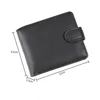 ISKYBOB Men's Wallet Multiple Card Slots ID/Credit Card Holder Fashion Vintage Business Coin Purses Snap Leather Male Wallets 6