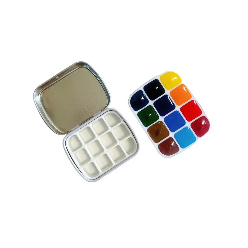 12/24grid Portable Watercolor Palette
