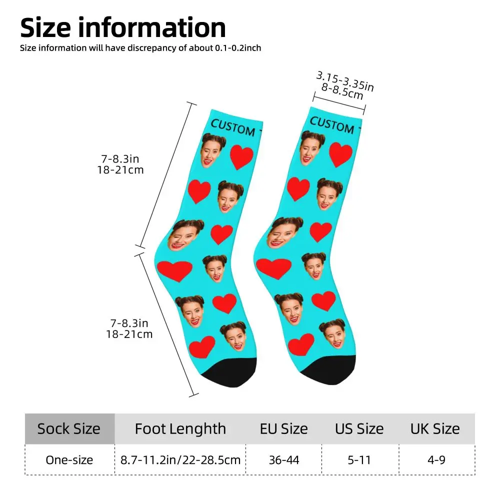 Personal Custom Avatar Printed Socks Cozy Sport Middle Tube Socks Cotton for Unisex Birthday Present 52 Sf04dc81d24fe4081ab1ca18d8c1c9b6ez