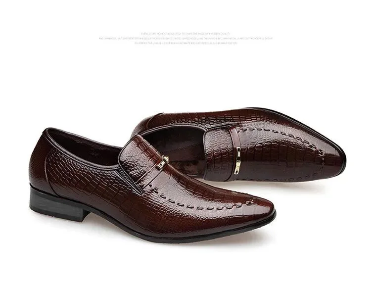 Luxury Men's PU Leather Dress Shoes for Business and Weddings 22 undefined