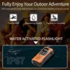 2/4 PCS AR-9R Mini Walkie Talkie PMR IP67 Waterproof Floating NOAA USB For Fishing Kayaking Rechargeable Ham Two Way Radio 3