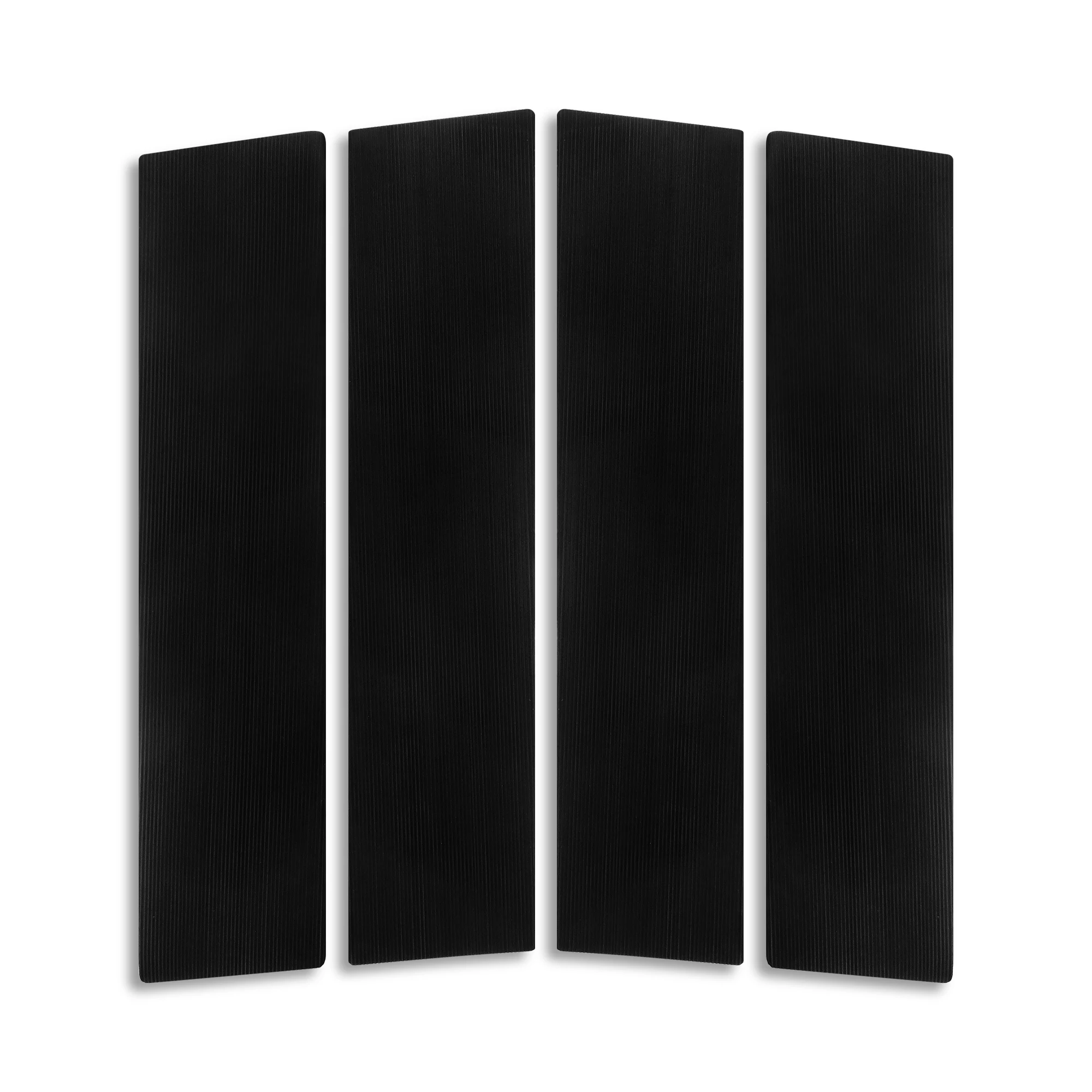 4 Piece Front Traction Pad Non-Slip Deck Pad Grip Mat EVA Surfboard Deck Traction Pads for Surf Boards Funboard Fish Board
