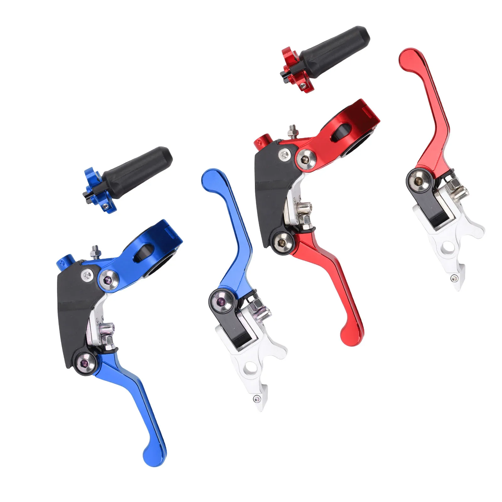 Brake Lever Perch  21mm Fadeproof Sturdy Folding  Brake Lever Lightweight for ATVs Dirt Bikes Mini Bikes