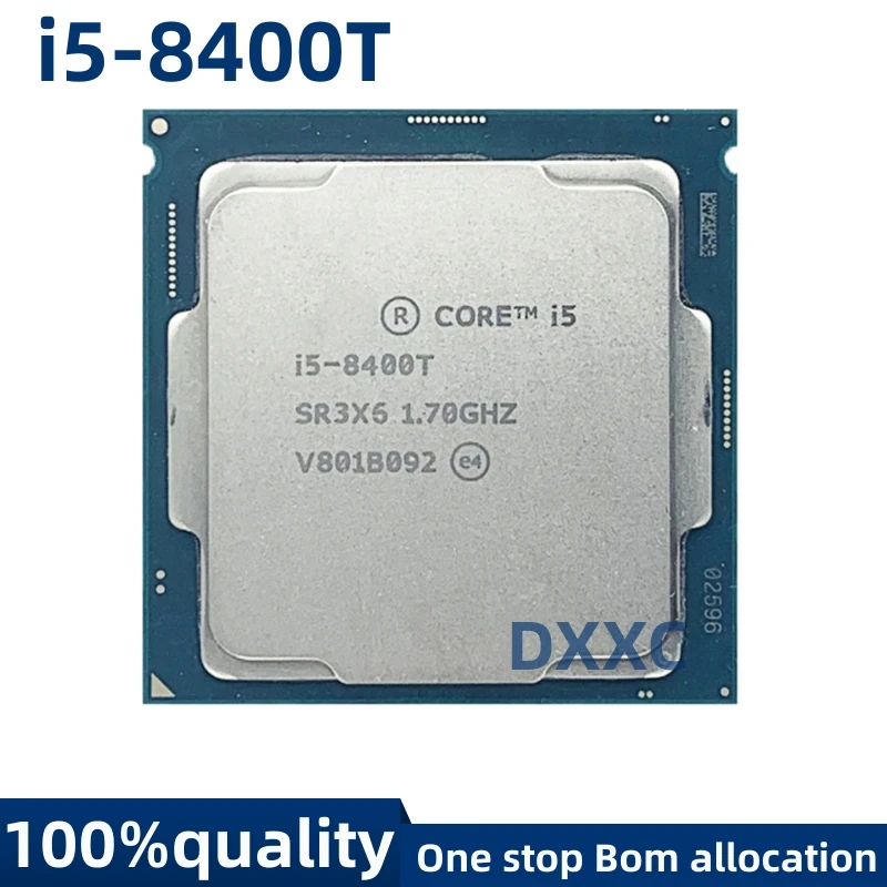 

i5-8400T i5 8400T 1.7GHz Six-Core Six-Thread CPU Processor 9M 35W LGA 1151 I5 8400T