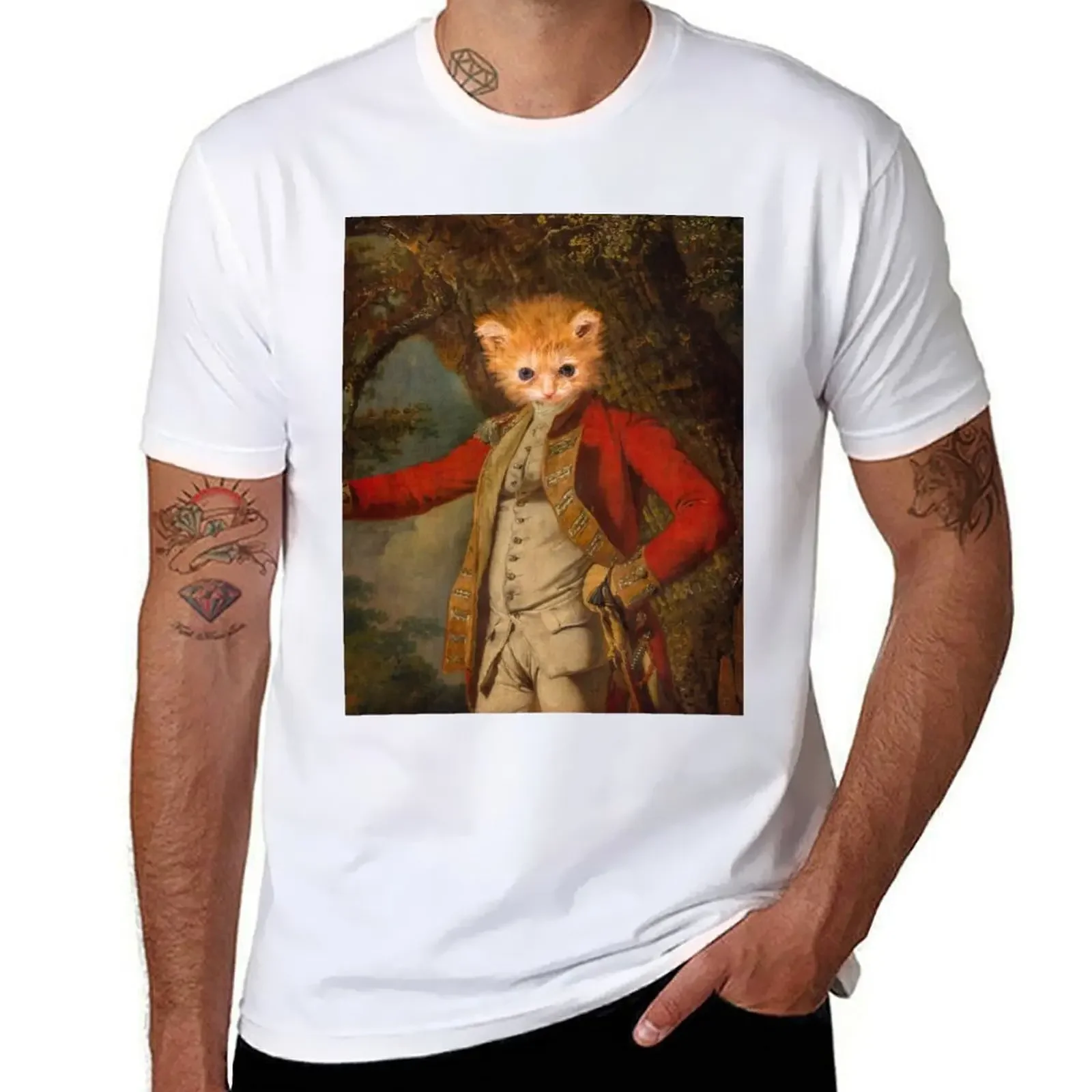 

Tater Tot on Guard T-shirt vintage quick drying t shirt for men