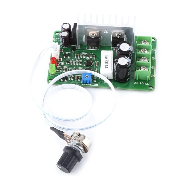 

DCed PWM Motor Speed Controller Potentiometer Overload Protector Speed Regulator Drop ship