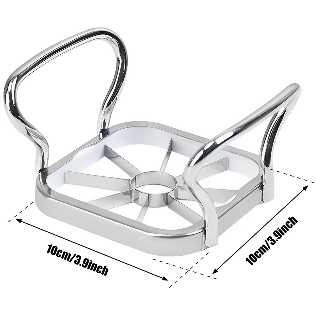 5 in 1 Stainless Steel Fruit Vegetable Slicer with Handle Manual Potato Cutter Labor-Saving Multi-Purpose Fruit Slicer