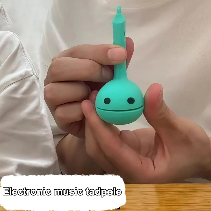 *Otamatone Mini música electrónica juguetes musicales creativos de producción de sonido instrumentos musicales relajante