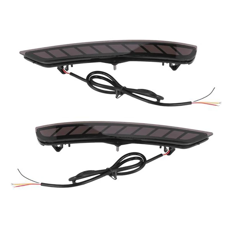 

Car LED Reflector Lamp Rear Fog Lamp Bumper Light Brake Light Dynamic Turn Signal for Subaru forester 2008