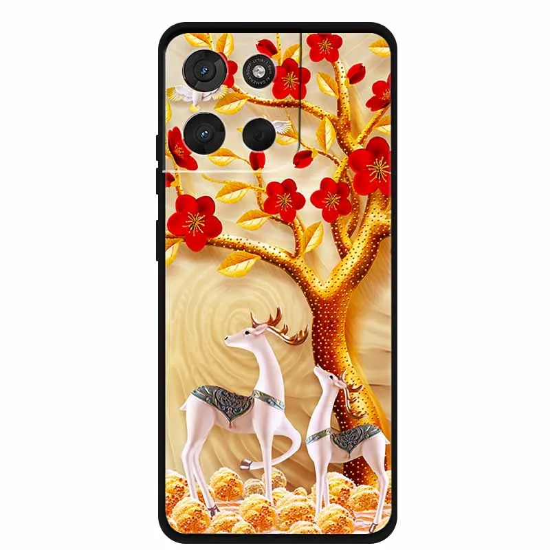 Cool Cartoon Soft Silicone Shockproof Phone Case - Protective Bumper Cover