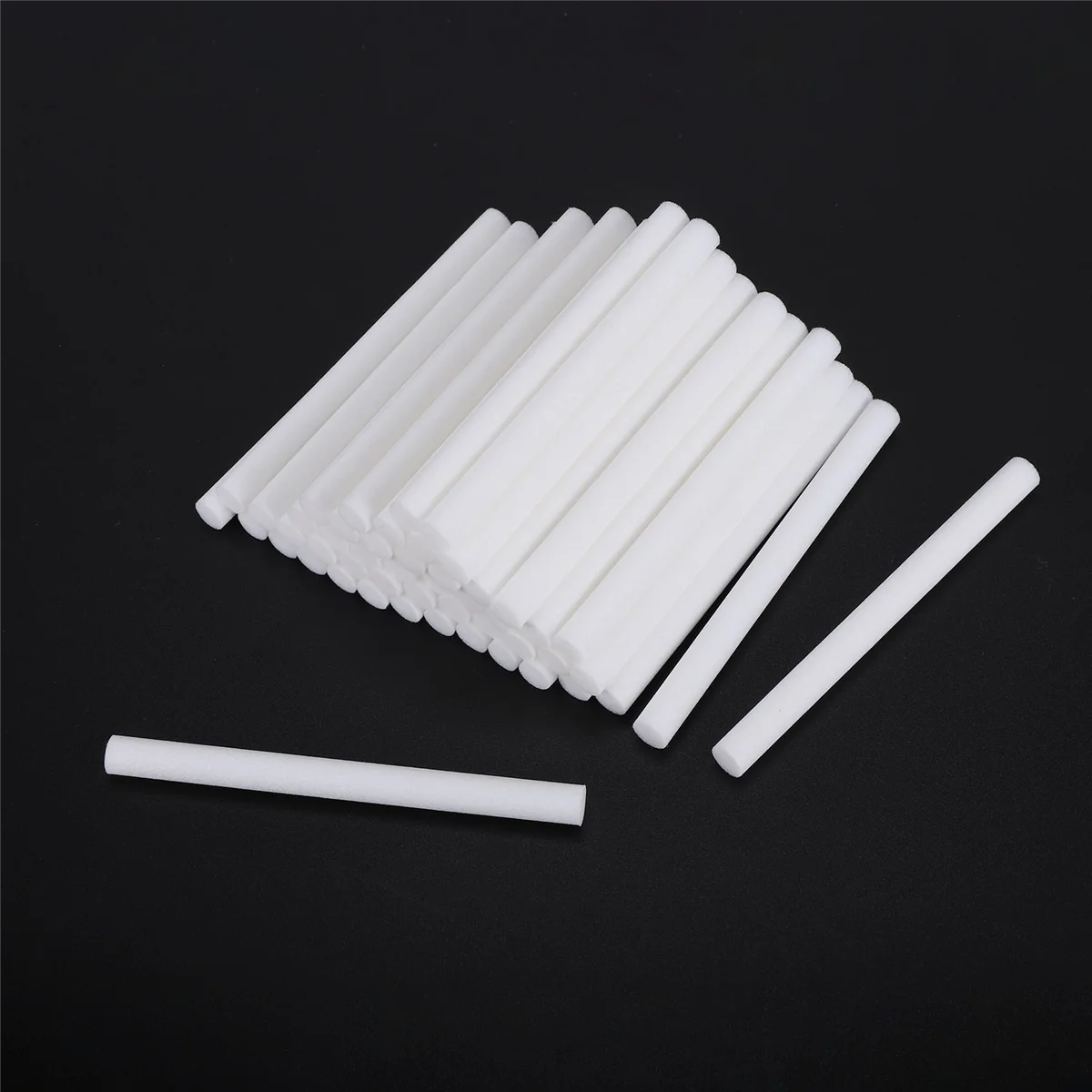 50 Pcs Car Humidifier Sticks Cotton Filter Refill Sticks Filter Replacement Wicks for Portable Ultrasonic Diffuser
