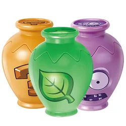12 - Piece Plants VS Zombies 2 Surprise Box Set with Peashooter, SunFlower, and Pirate Captain Zombie Figures (Random3pcs)